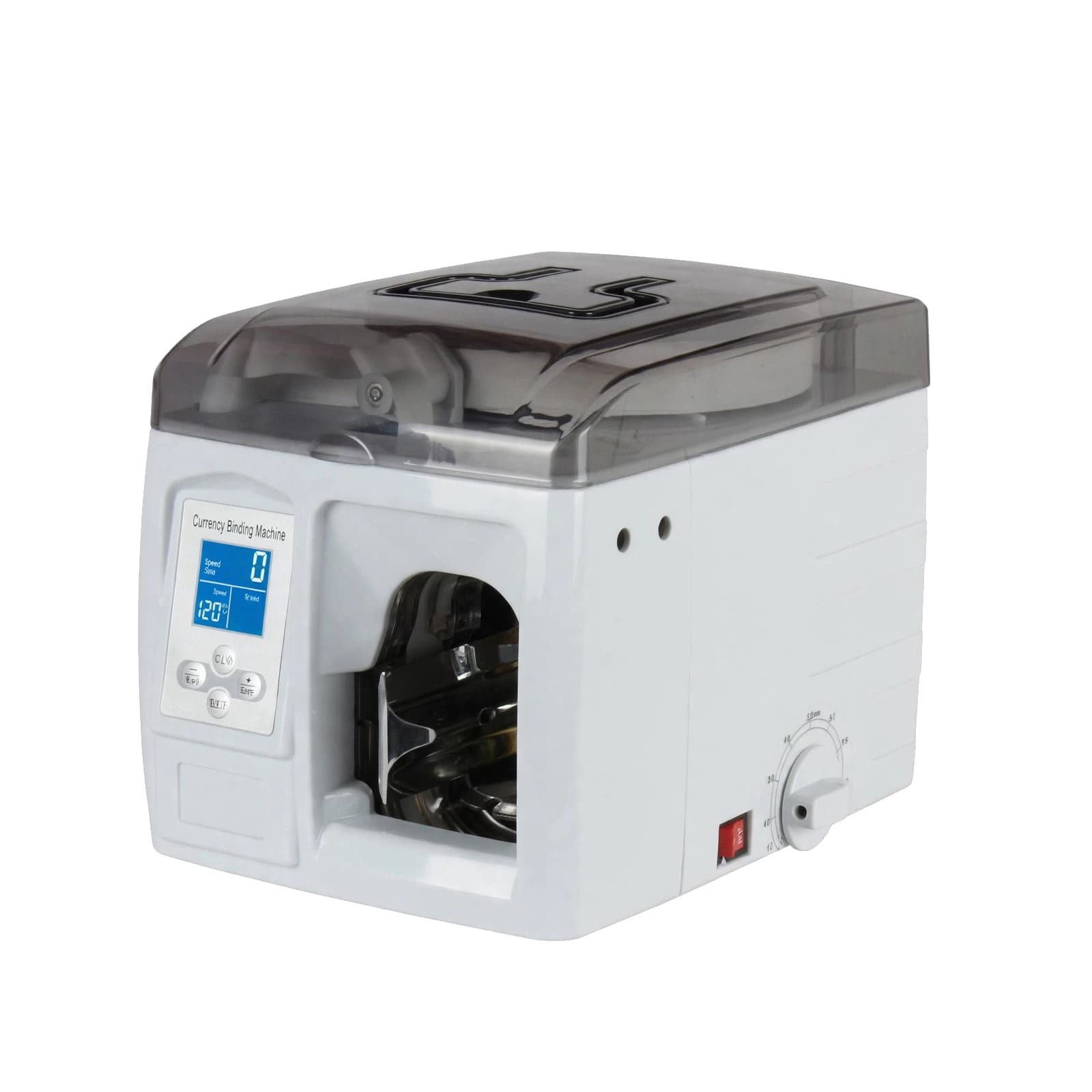 Cash Binding automatic banknote binding for secure, consistent preparation.